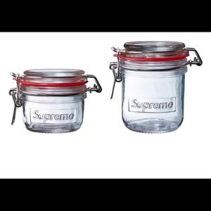 Supreme glass jar